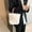 White, variant on Yoziaaoa 3 Pcs Fashion Casual Fluffy Purses for Women Cute Fuzzy Tote Handbag Plush Shoulder Bag Faux Fur Clutch Bag (White)