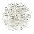 thumbnail image 1 of veasfak 2x 100x Metal Eye Pins Screws Eyelets for Jewelry Making Crafts Findings, 1 of 9