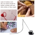 thumbnail image 3 of 29 PCS Large Eye Sewing Needles, 20 PCS Sewing Sharp Needles and 9 PCS Large Eye Blunt Sewing Needles, Stainless Steel Hand Stitching Needles with Plastic Bottle, 3 of 4