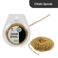thumbnail image 2 of Blue Moon Beads Chain Roll, Imitation Gold, Spool for DIY Jewelry, 10 Yards Unisex Adult 1 Piece, 2 of 7