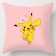 thumbnail image 1 of Funda de almohada de Pokémon Pikachu, cubierta de cojín con estampado de Anime de dibujos animados, funda de almohada decorativa para sofá, regalos, 45x45, 1 of 4