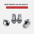 thumbnail image 3 of 24 OEM Acorn Lug Nuts 14x1.5 Replacement For Ford F150 2015-2021 Tall 2.19", 3 of 5