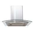thumbnail image 1 of Campana Extractora de Pared Disa Home Acero Inox Cristal Curvo 60 cm CAMPC-60C, 1 of 4