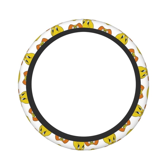Tweetybird Elastic Steering Wheel Cover Stylish Neoprene Decorative Car Accessories for Universal Auto