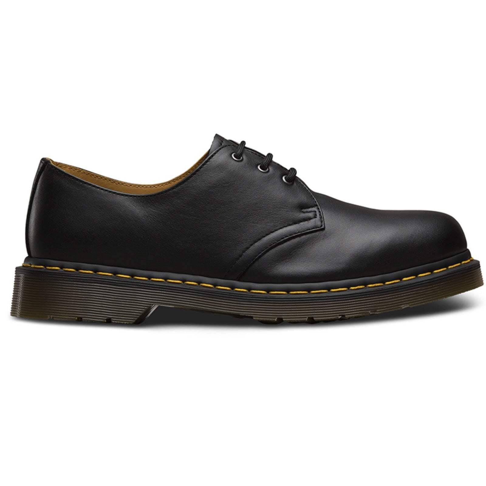 新品・未使用 Dr.Martens 1461 3EYE GIBSON SHOES Dr Martens 1461 3-eye gibson flat shoes in black | ASOS