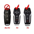 thumbnail image 2 of Xotic Tech Carbon Fiber Pattern FOB Case Shell For Lincoln Ford 4,5 Buttons Remote Smart Key, 2 of 7