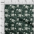 thumbnail image 2 of oneOone Rayon Dark Green Fabric Floral Sewing Craft Projects Fabric Prints By Yard 56 Inch Wide, 2 of 4