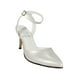 thumbnail image 1 of Zapatillas Tacones Mujer Sintetico Blanco Leon 8403, 1 of 4