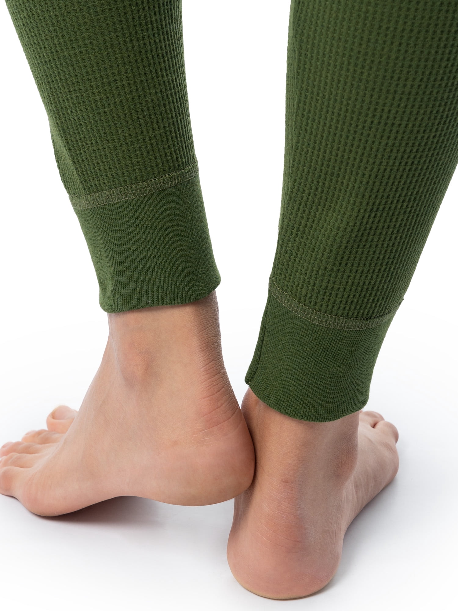 Fruit of the Loom Women's Recycled Waffle Thermal Top & Bottom Set, Sizes XS-4XL