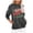 Dark Gray, variant on Christmas Sweatshirts for Women Graphic Letter Printed Sweatshirts Casual Crewneck Fleece Pockets Sweatshirt Fashion Oversized Fall Winter Basic Wear