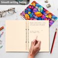 thumbnail image 4 of FORMRS 1-Subject Spiral Notebook 8" x 5" College Ruled 60 Refillable Sheet A5 Hard Cover, Colorful Leaves, 4 of 7