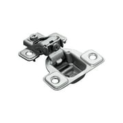 Salice 106 Degree 3/4 Overlay, Excenthree Face Frame Hinge, 3 Cam Adjustment, Nickel Finish