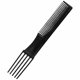 thumbnail image 4 of Juego de Peine de peluquería de plástico, 10 Uds., color negro, barbería, herramientas de belleza, 4 of 5