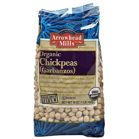 Arrowhead Mills Organic Chickpeas 16 oz Pkg