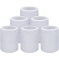 thumbnail image 2 of Paquete de 6 muñequeras deportivas absorbentes para el sudor para fútbol, baloncesto y atletismo, 2 of 7