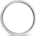 thumbnail image 2 of 14K White Gold 14Kw 7mm Bevel Edge Comfort Fit Band Size 14 Made In United States wbec070-14, 2 of 5