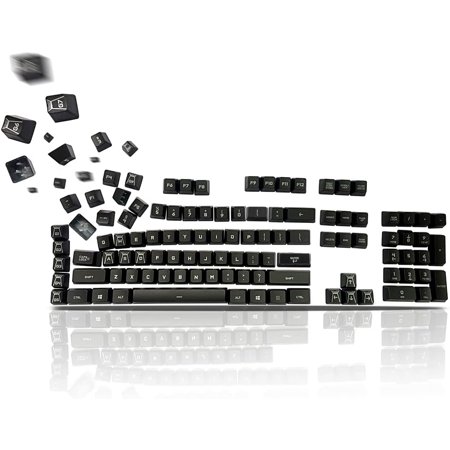 A Full Set 113 Keys keycaps Replacement for Logitech G910 Orion Spark RGB Mechanical Gaming Keyboard