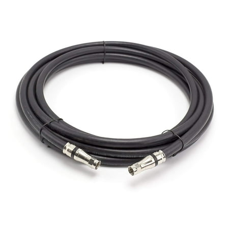 - THE CIMPLE CO - 100 Foot RG-11 Coaxial Cable, Made in the USA | F Type Cable High Definition with RG11 Coax Compression Connectors – (Black)