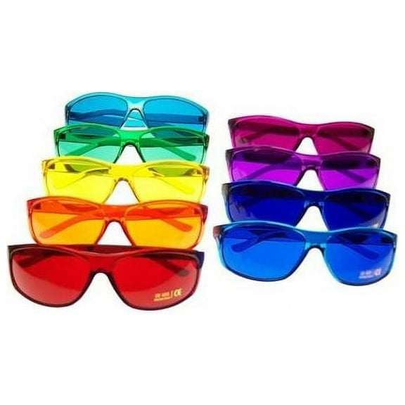 Color Therapy Glasses Pro Style Set of 9 Colors