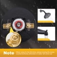 thumbnail image 5 of Wowow Single Handle 5-Spray Tub and Shower Faucet 1.8 GPM with High Pressure Showerhead in Oil Rubbed Bronze Valve included, 5 of 7