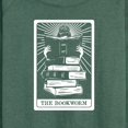 thumbnail image 3 of Instant Message - The Bookworm Tarot - Women's Lightweight French Terry Long Sleeve Shirt, 3 of 6