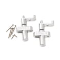 thumbnail image 3 of DOLITY 2 Pieces Dressing Table Hinges Cabinet Door Hinge Practical Concealed Hinges 80kg, 3 of 9