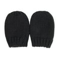 thumbnail image 7 of Visland Unisex Baby Toddler Hat and Mitten Set, Winter Knitted Thick Warm Beanie Cap Gloves for Infant Boys Girls, 7 of 7