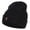 Navy, variant on Mini Rocket Embroidered Long Beanie - Black OSFM