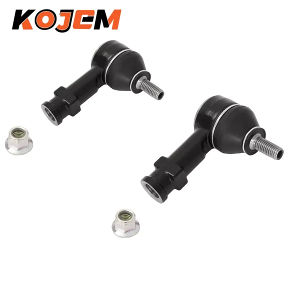 Kojem Outer Tie Rod End for 2006-2011 Ford Focus 2.0L/2.3L/2.5L Powder Coated