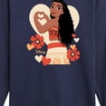 thumbnail image 3 of Disney Princess - Love Moana - Boys and Girls and Youth Long Sleeve Graphic T-Shirt, 3 of 4