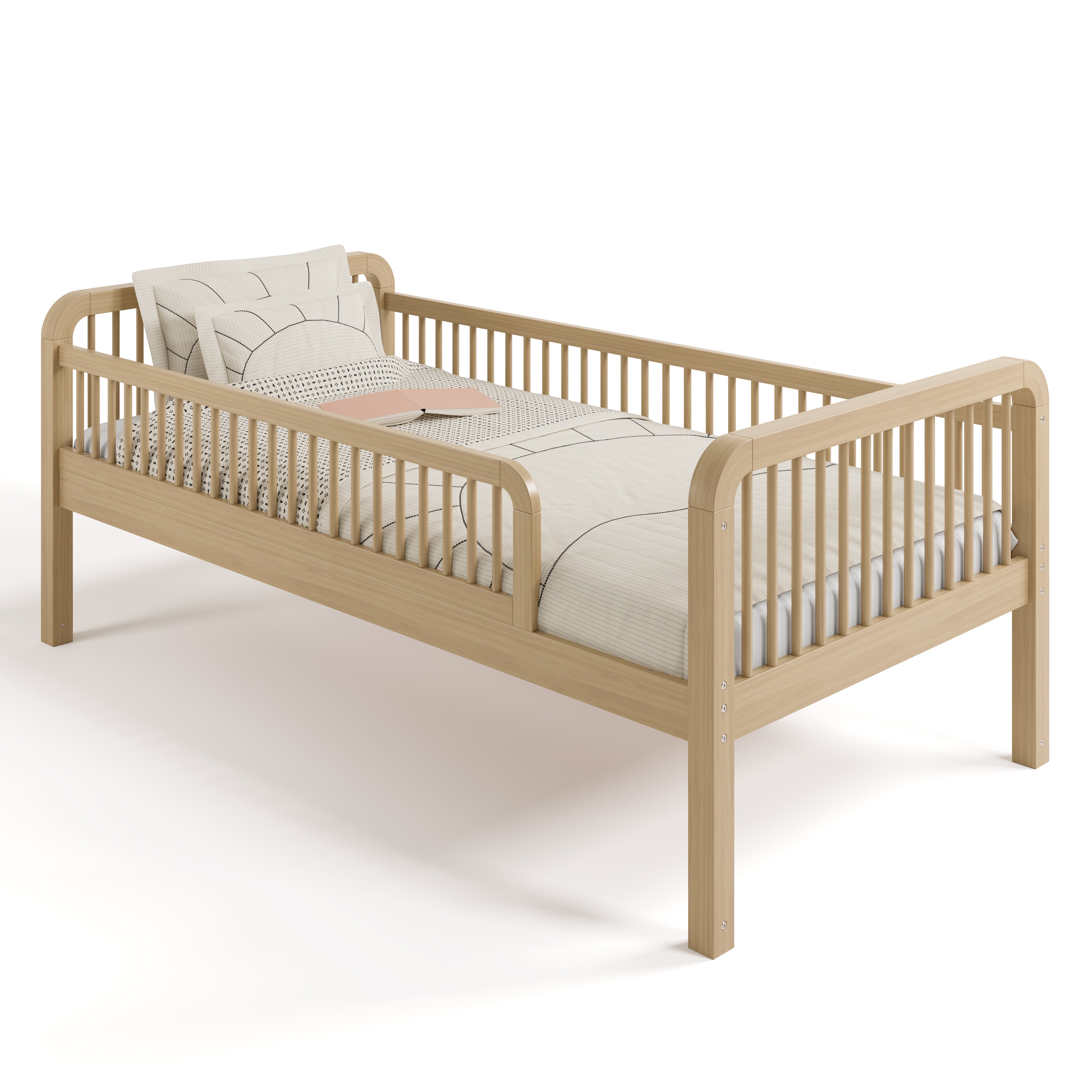 Storkcraft Pasadena Twin Over Full Bunk Bed, Driftwood