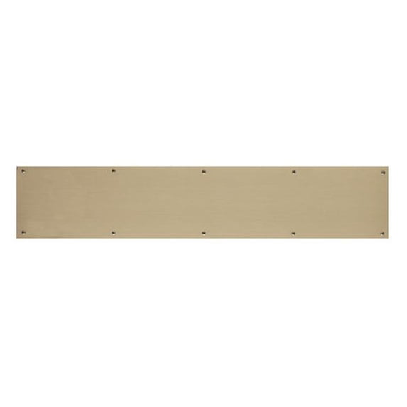 BRASS Accents A09-P0628-609MAG 6 in. x 28 in. Kick Plate Antique Brass Magnetic Mount