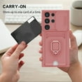thumbnail image 6 of CQCYD under $5 S25Ultra Protective Case, Samsung S25 Ultra Phone Case, Sliding Camera Lens Cover Case, Military Grade Shockproof Case, Magnetic Stand Wallet Card Case, 6 of 7