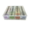 thumbnail image 2 of Cotton Embroidery Thread Kit Stitch Bobbins Floss String Handcraft Diy Sewing Cord Supplies Random Color, 2 of 8