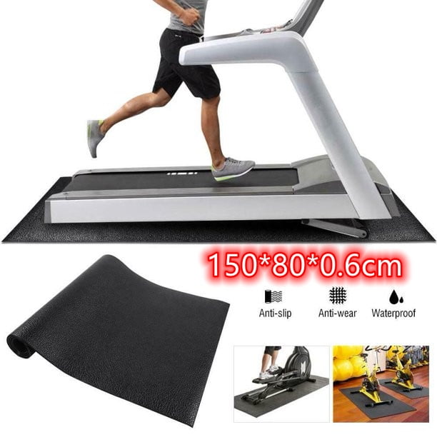 59"x29" Exercise Equipment Mat Gym Bike Floor Protector Treadmill Mat PVC US 