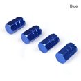 thumbnail image 4 of IKemiter 4 Pcs/set Valves de Roue de Voiture en Alliage d'Aluminium Couvercles de Vis Accessoires, 4 of 7