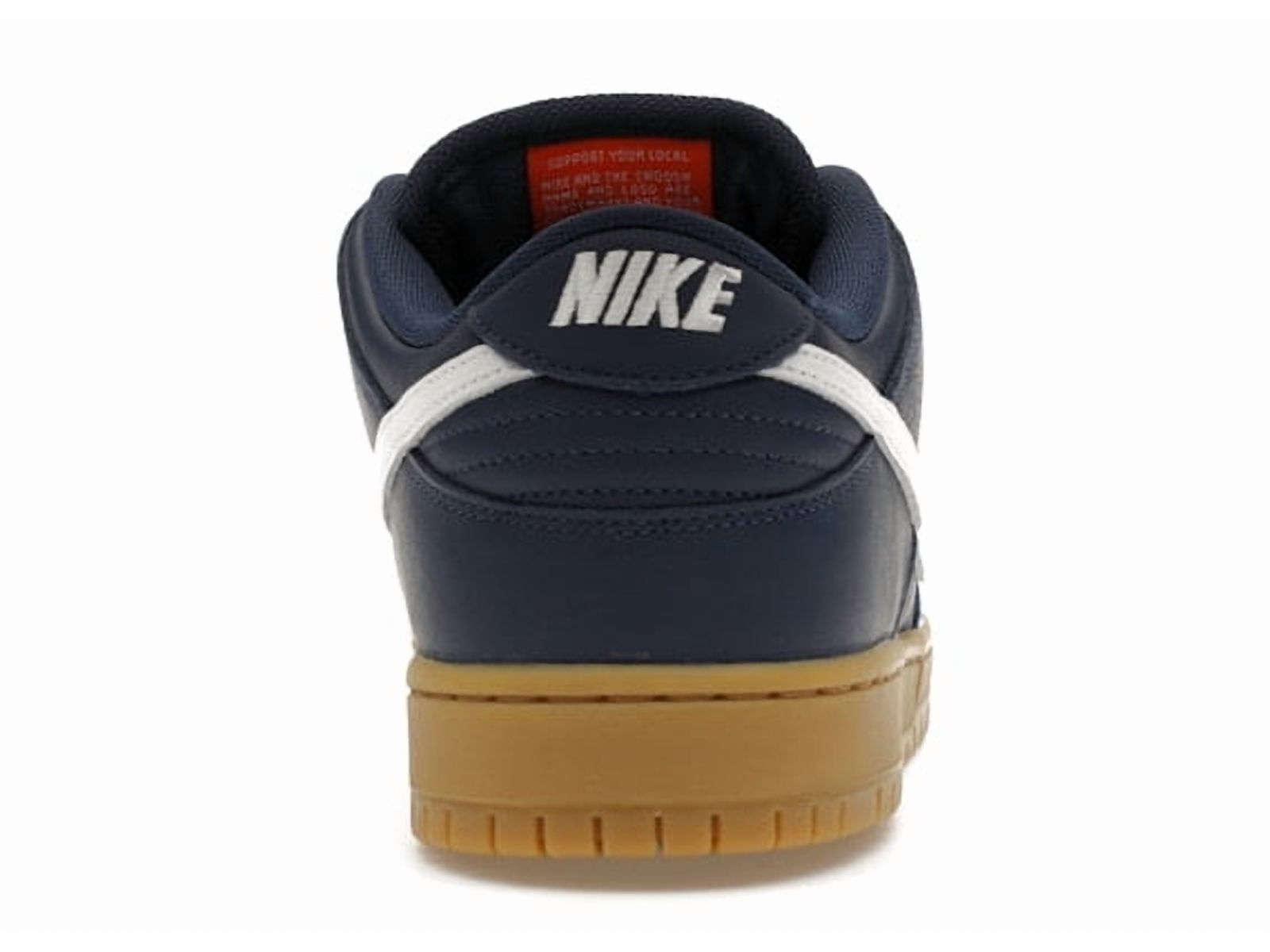Nike Men's SB Dunk Low Navy Gum Skateboarding Shoes, from StockX