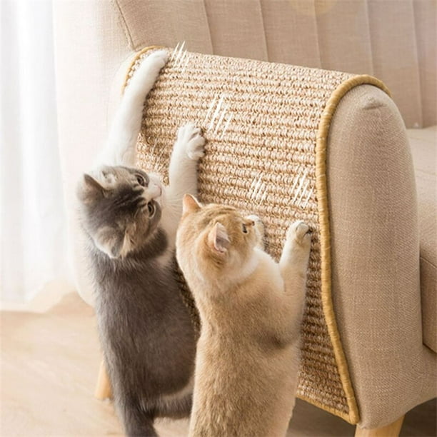 Cat Scratcher Sisal Mat Board Cat Scratch for Nails Scraper Scratching Cats Tree Toys Chair Table Sofa Mats Furniture ProtectorUnited Kingdom50x80cm He Qiyong unisex