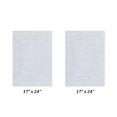 thumbnail image 3 of Better Trends Premium 2 Piece Bathroom Rug Set 100% Cotton, Extra Soft Tufted Bath Mat, Water Absorbent & Reversible Mat, White Lux Collection, 3 of 6