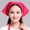 Hot Pink, variant on Tie Back Chef Hats, Adjustable Chefs Hats for Adults Chefs Cap Breathable Cooking Hat for Men Women,Bule
