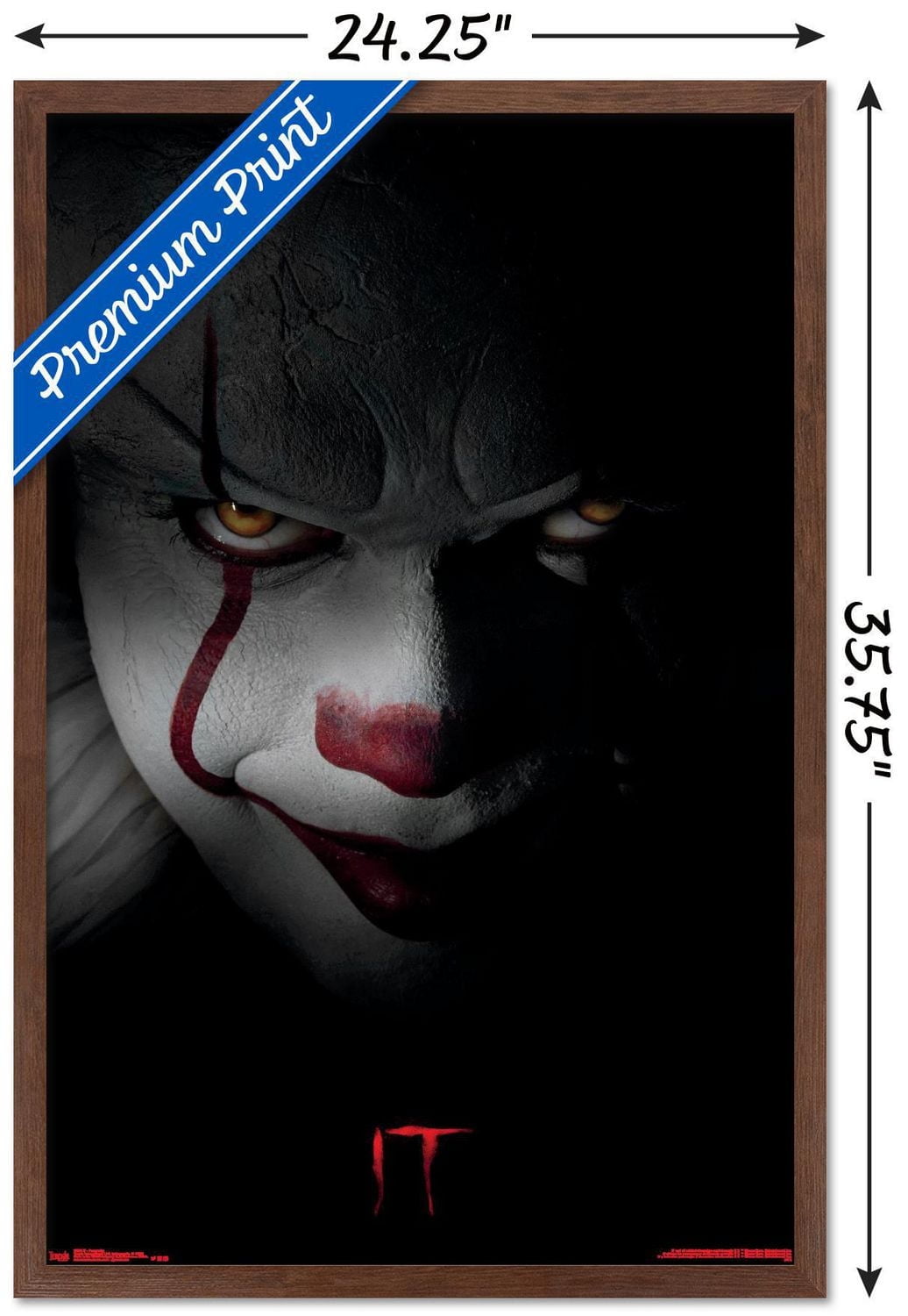 IT - Pennywise Wall Poster, 22.375" x 34"