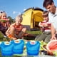 thumbnail image 5 of 3-pack hopfällbara vattenbehållare, 10L utomhus hopfällbar vattenpåse bil vattenbehållare för sport camping vandring picknick BBQ, 5 of 5