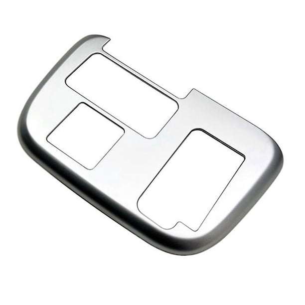 Calcomanía de Panel de cambio Central plateado E para coche, modificación Interior para Canbus La850s La860s 2