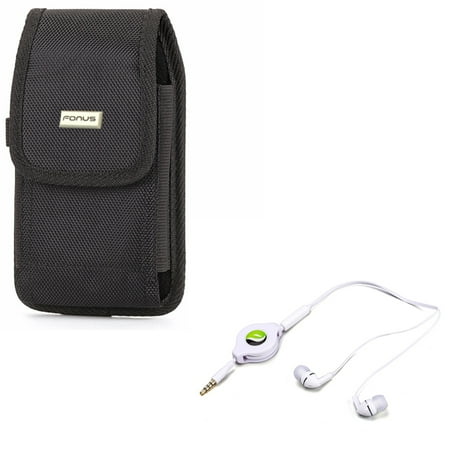 Headphones Retractable Earphones w Rugged Case Belt Clip for Samsung Galaxy A72 5G/A52 5G/A42 5G/A32 5G/A12 5G - Hands-free Headset 3.5mm Y1V Compatible With Galaxy A72 5G/A52 5G/A42 5G/A32 5G/A12 5G price history on PriceWatchPro