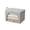 A, variant on 2 Openings Clothes Storage Bins with Oxford Frame, 100L Foldable Storage Bin for Clothes, Clothing Storage Bins with Lid, Storage Box With Clear Window& Zippers& Durable Handles (23.6×16.5×15.7in)