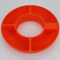 thumbnail image 2 of Reutilizable Hielo Bandeja Silicona para Aperitivos Adecuada para 40 Oz [estilo Puertas Silicona] [estilo Mejorado 1035143] (naranja), 2 of 9