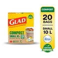 thumbnail image 1 of Glad Sacs Certifiés Compostables, 1 of 13