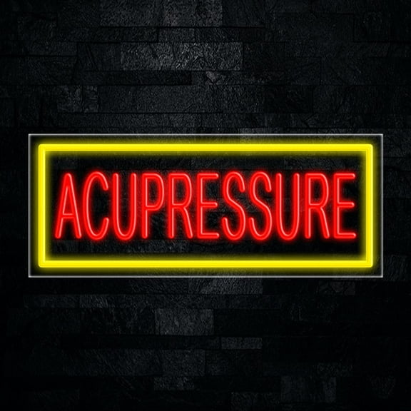 Acupressure-LED Neon Sign 30"L x 12"H #30503