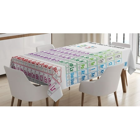 Science Tablecloth Chemistry Primary School Students Geek Nerd Lessons Cles Smart Kids Art Print Rectangular Table Cover For Dining Room Kitchen Science Tablecloth Chemistry Primary School Students Geek Nerd Lessons Cles Smart Kids Art Print Rectangular Table Cover For Dining Room Kitchen
