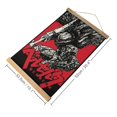 thumbnail image 2 of Póster de Berserk Black, obras de arte, póster en lienzo, regalos de arte, póster de lienzo para decoración de sala de estar, póster de regalo, 2 of 5